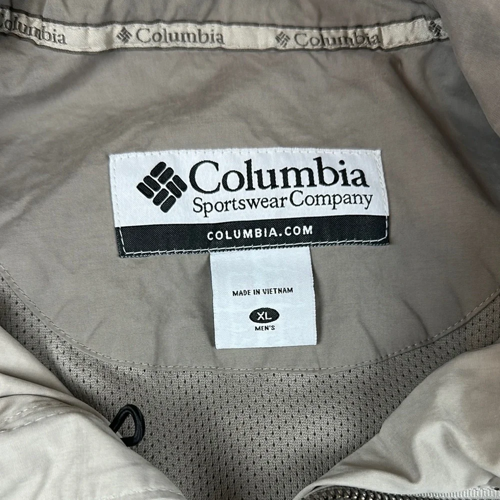 Gray Lightweight‎ Windbreaker Jacket with Elastic Cuffs